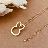 Collier lapin tendance