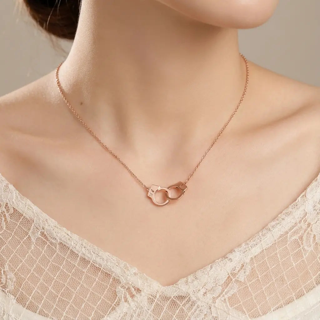 Collier menotte en acier