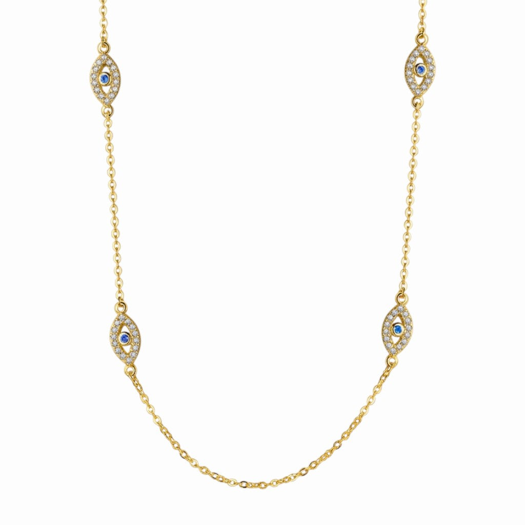 Collier œil ras de cou