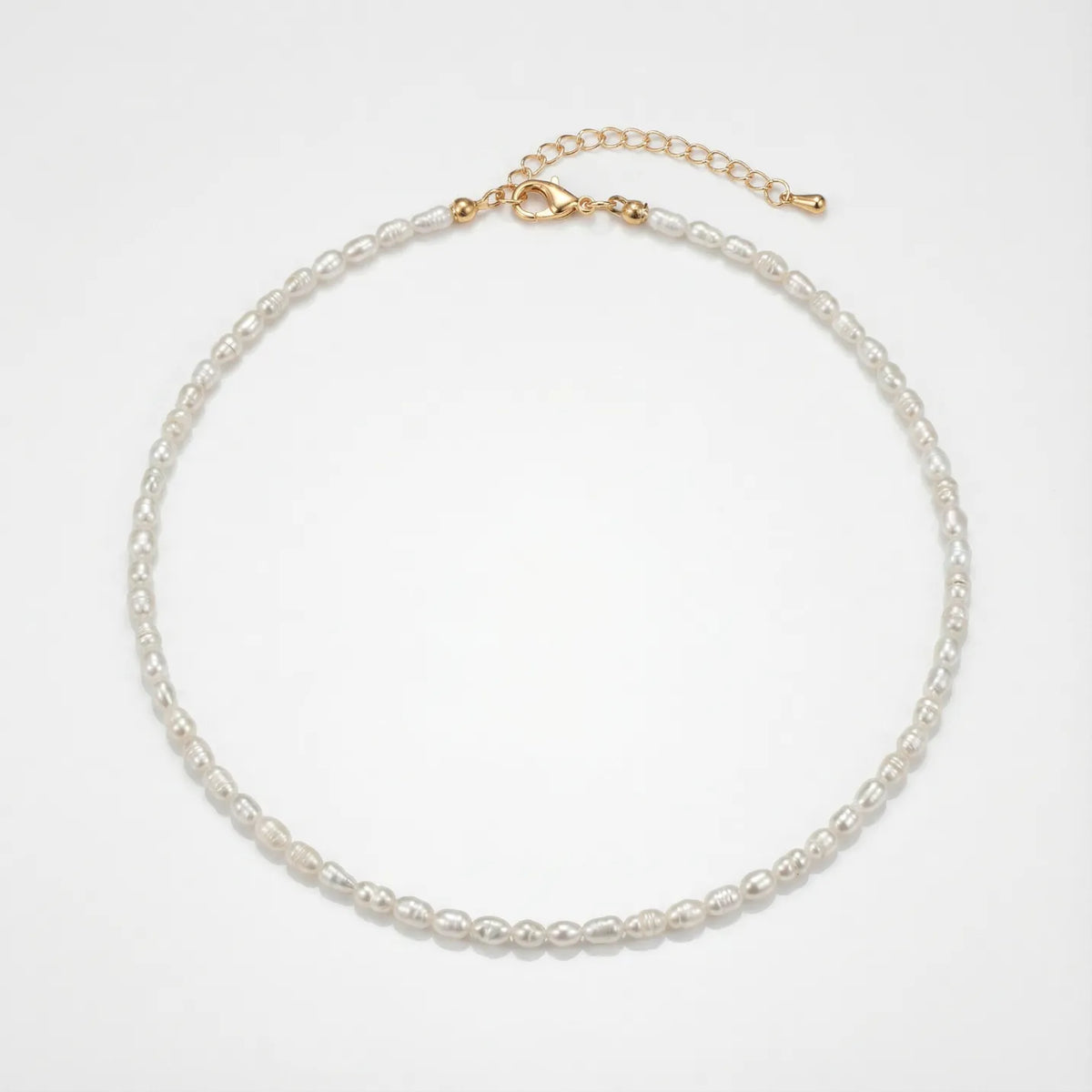 Collier en perles d'eau douce irrégulières