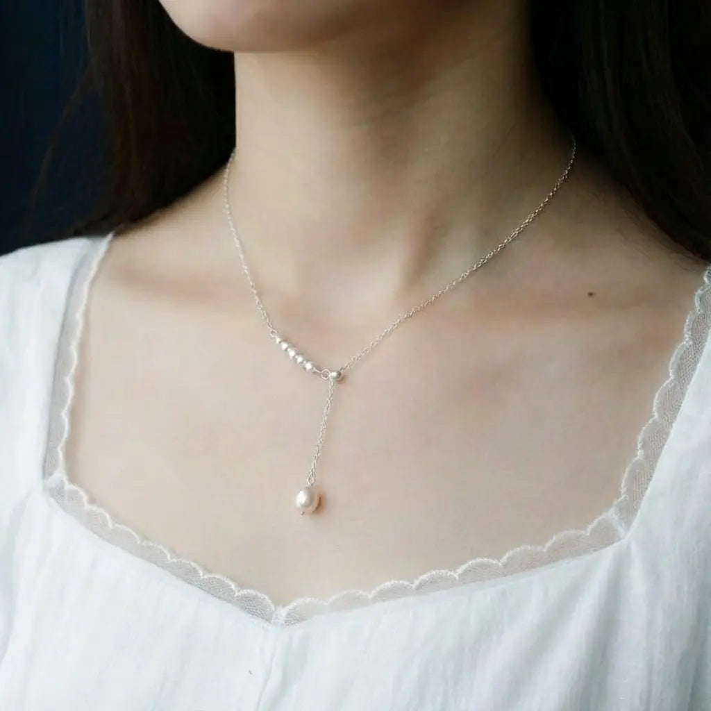 Collier perle mariage