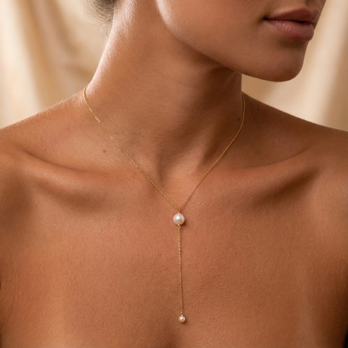 Collier perle nacre