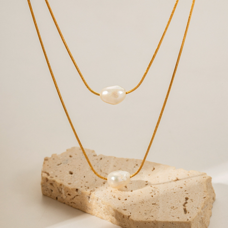 Collier perle résine