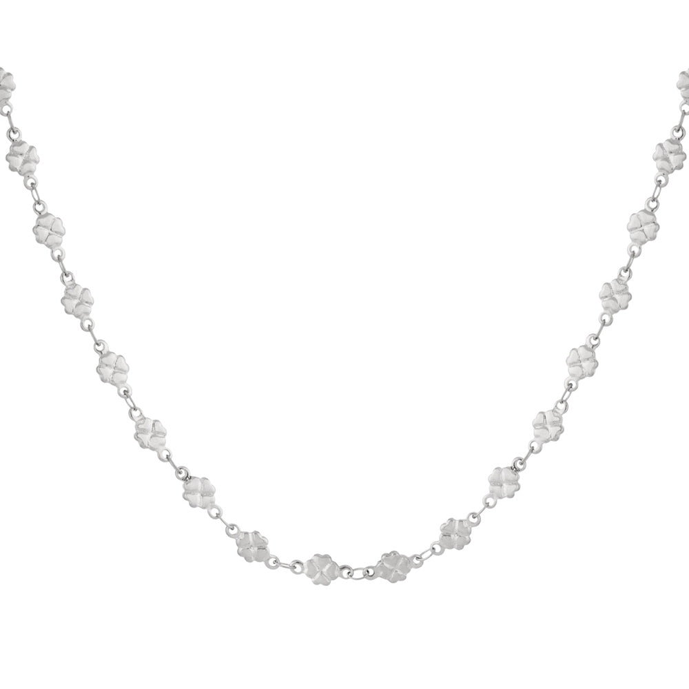 Collier ras de cou trèfles femme