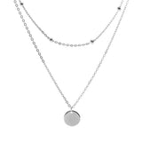 Collier pampille argent