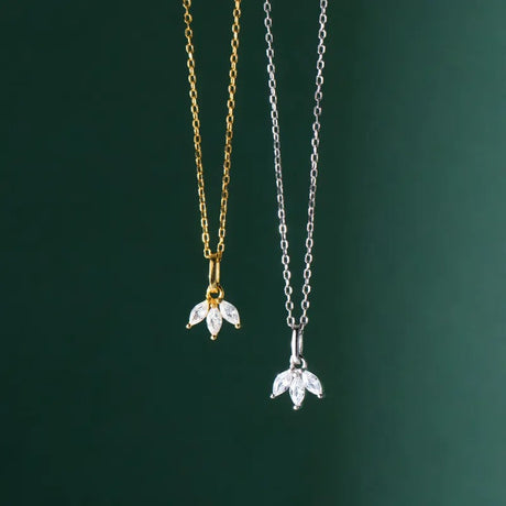 Collier pierre fine