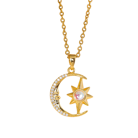 Pendentif croissant lune