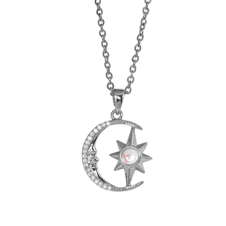 Pendentif croissant lune