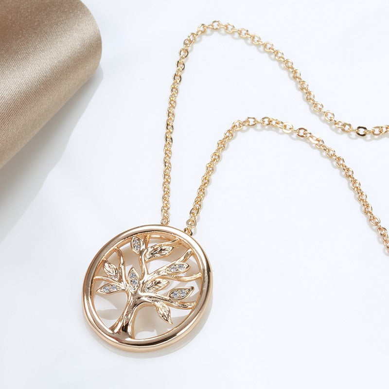 Collier arbre de vie Rose Gold