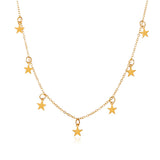 Collier étoiles femme