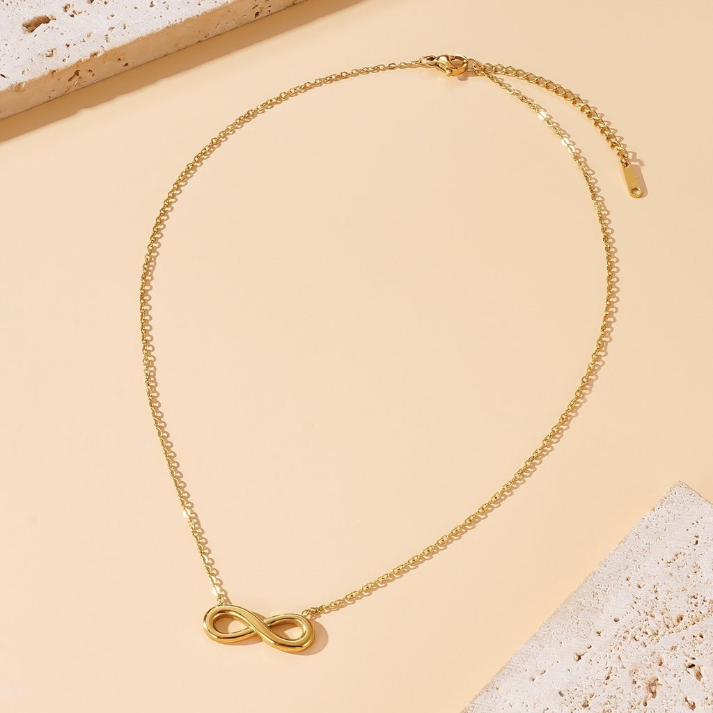 Collier infini doré