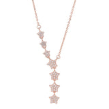 Collier étoiles Rose Gold