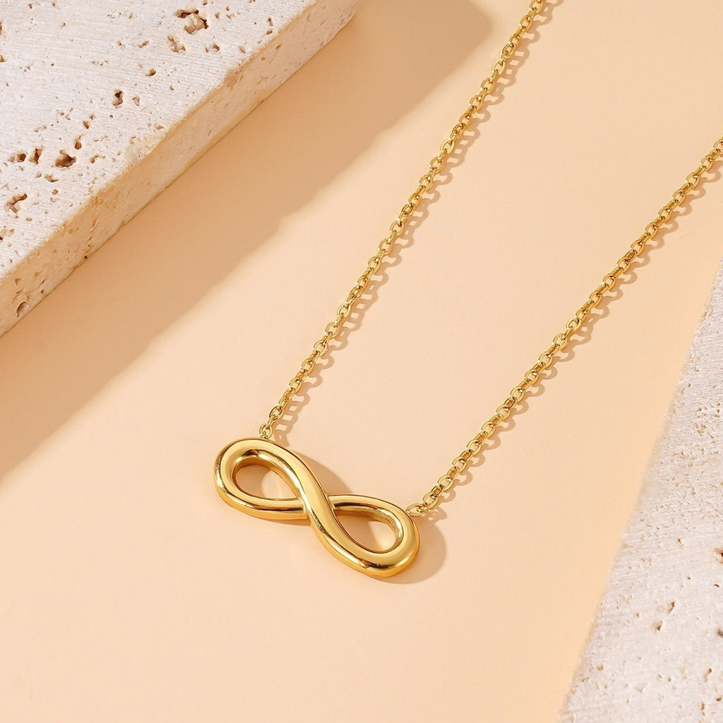 Collier infini doré