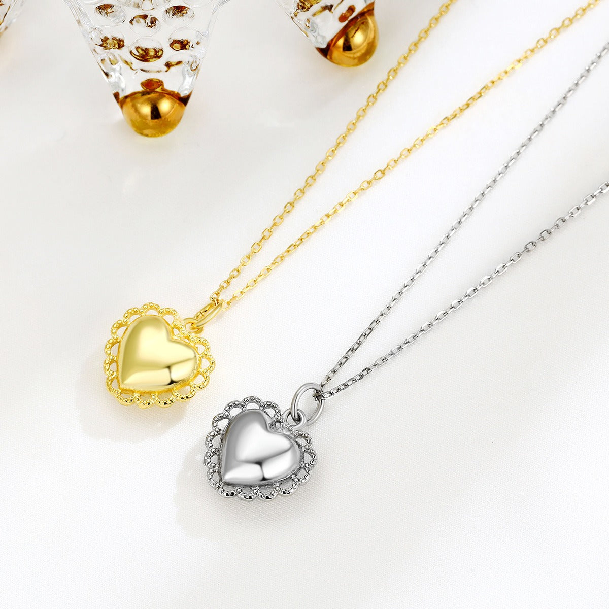 Pendentif cœur sacré