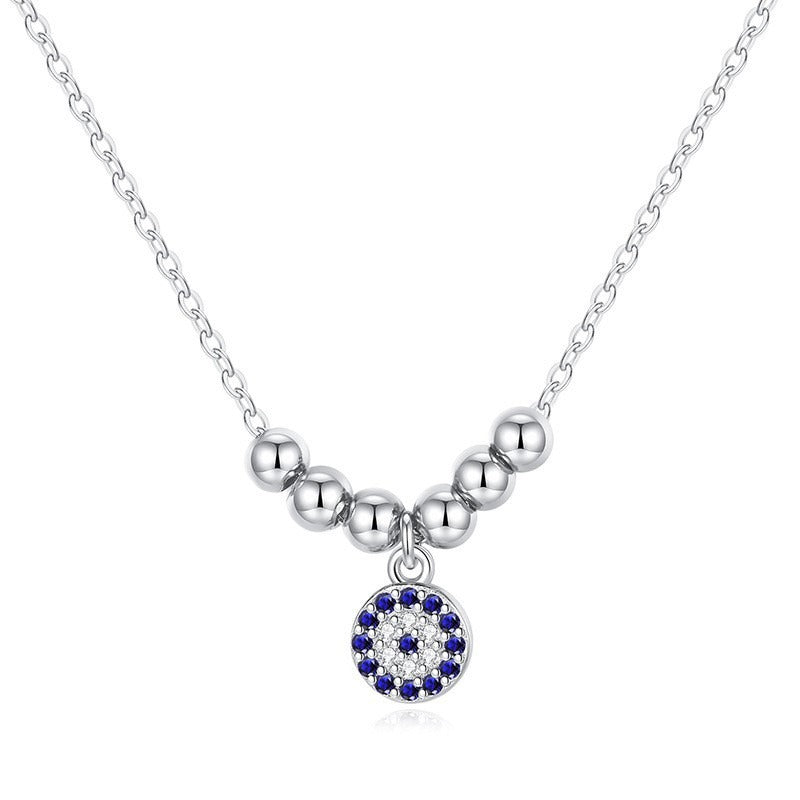 Collier Œil de Protection argent