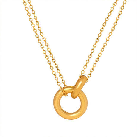 Collier rond acier rigide