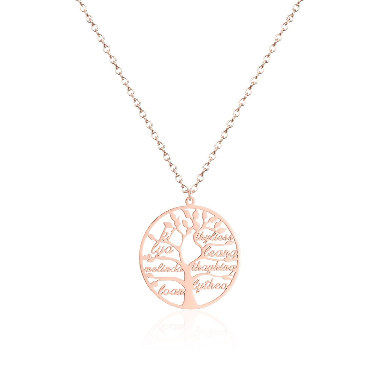 Collier arbre de vie personnalisé