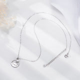 Collier avec pendentif chat argent