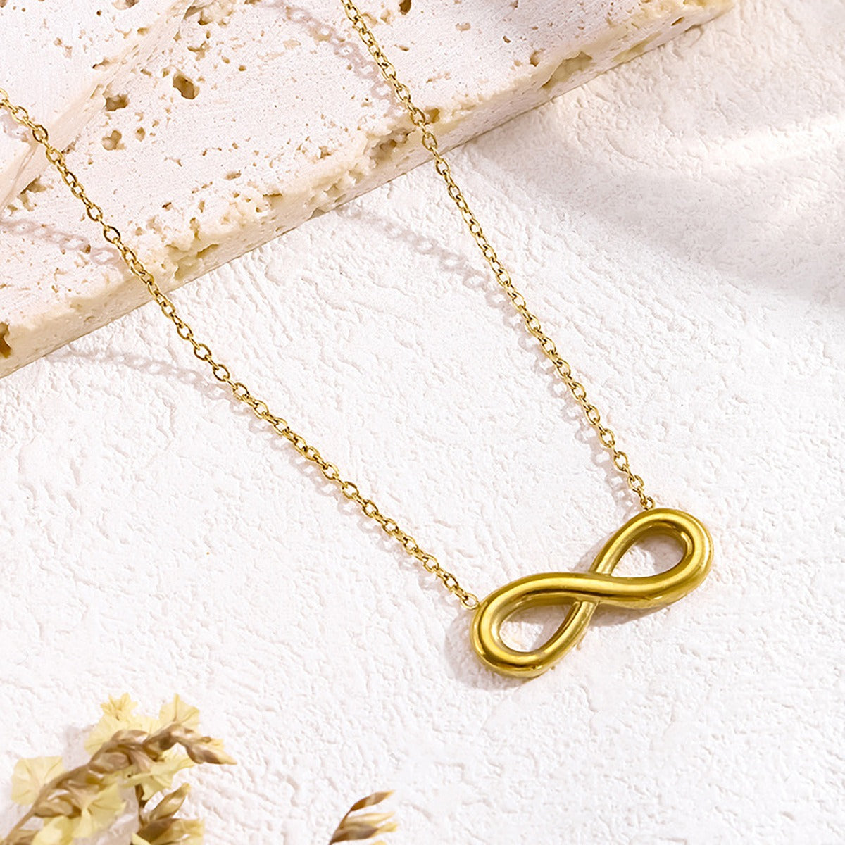 Collier Infini Doré
