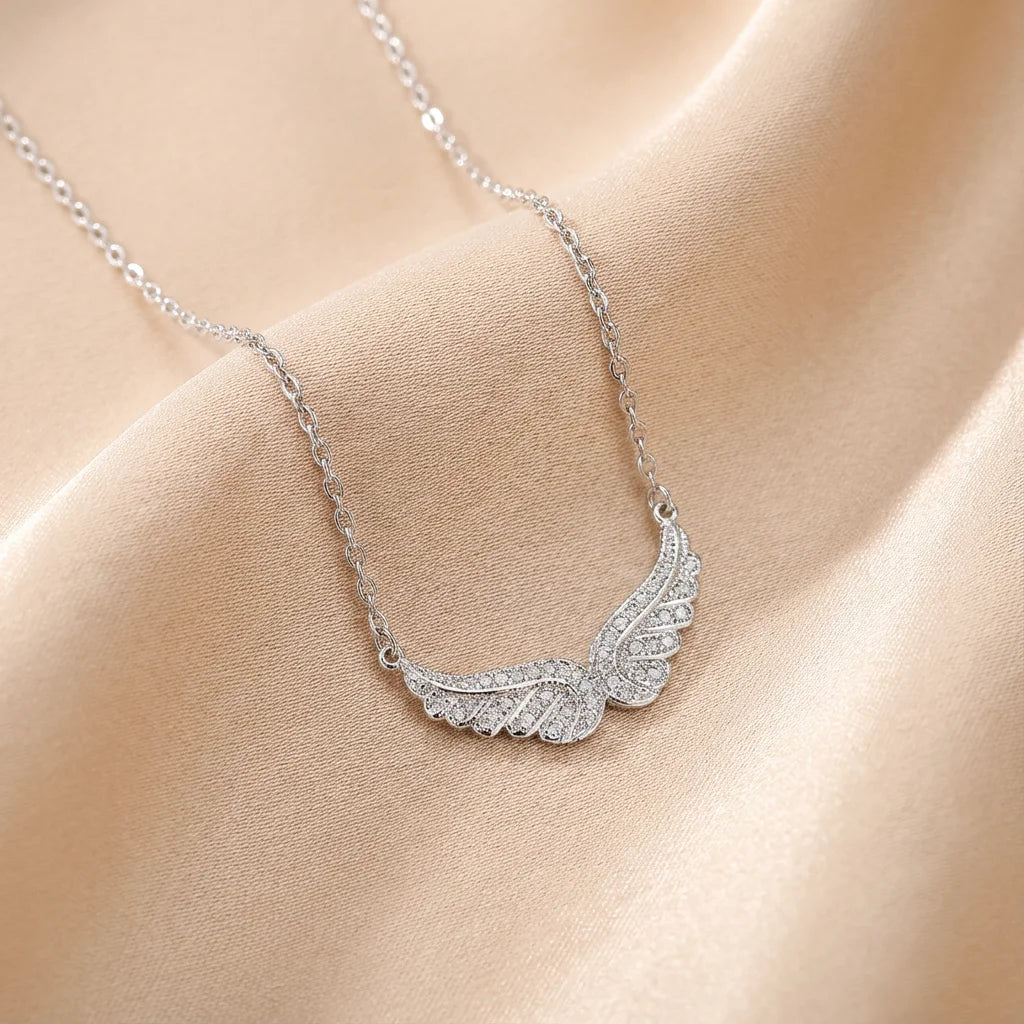 Pendentif ange en argent