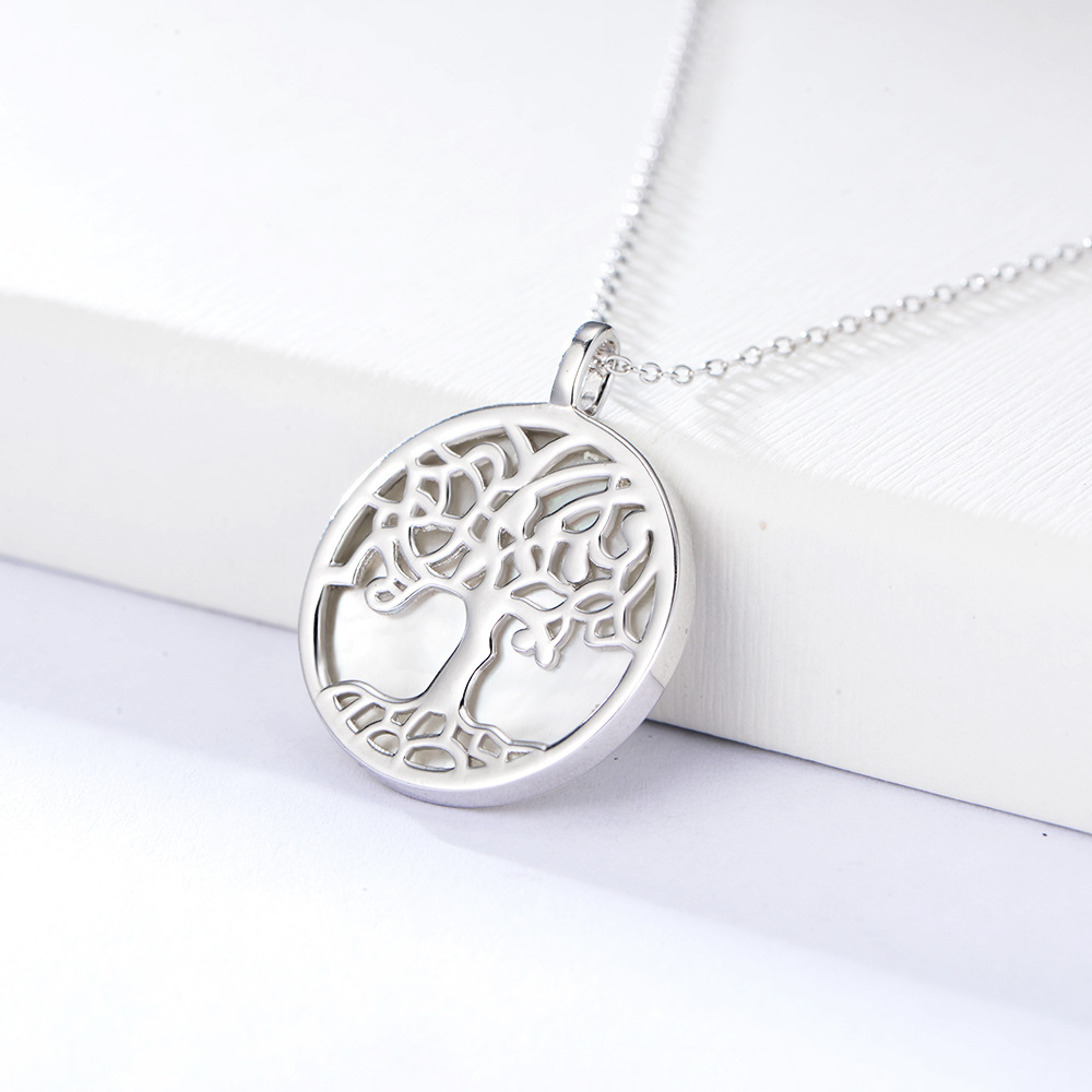 Collier avec pendentif arbre de vie argent 925