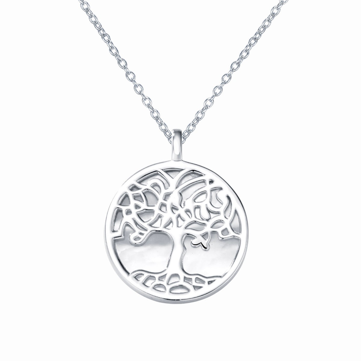 Collier avec pendentif arbre de vie argent 925