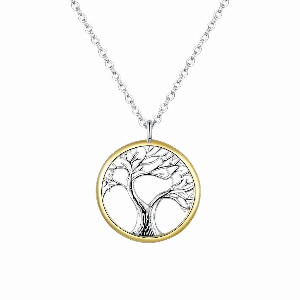 Pendentif arbre de vie en or jaune