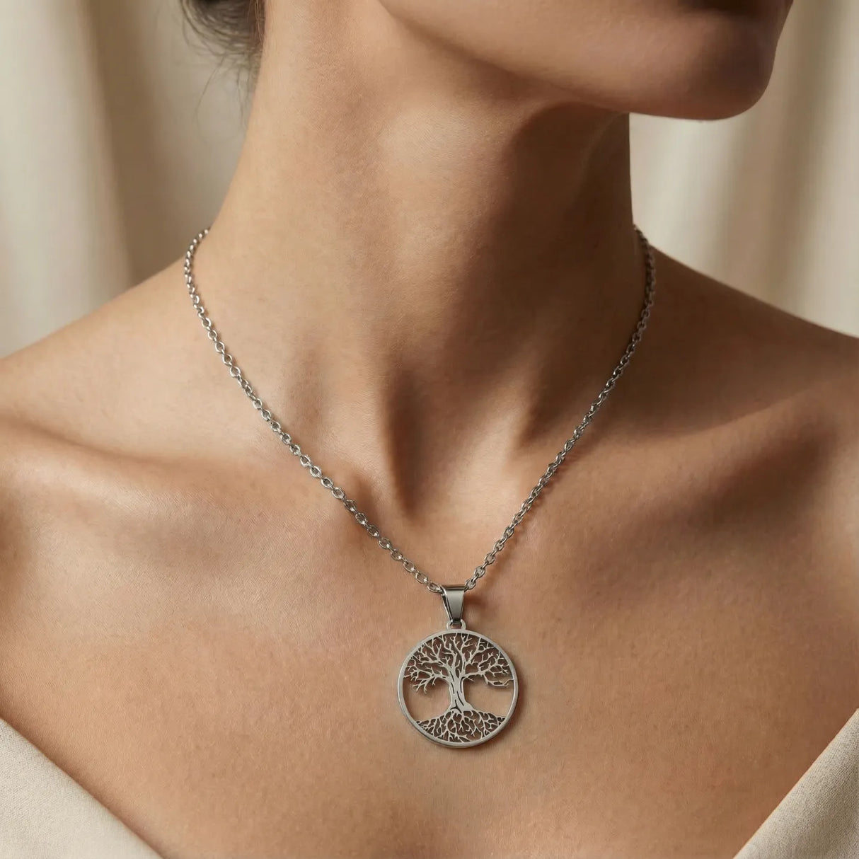 Pendentif arbre de vie homme