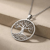 Pendentif arbre de vie homme