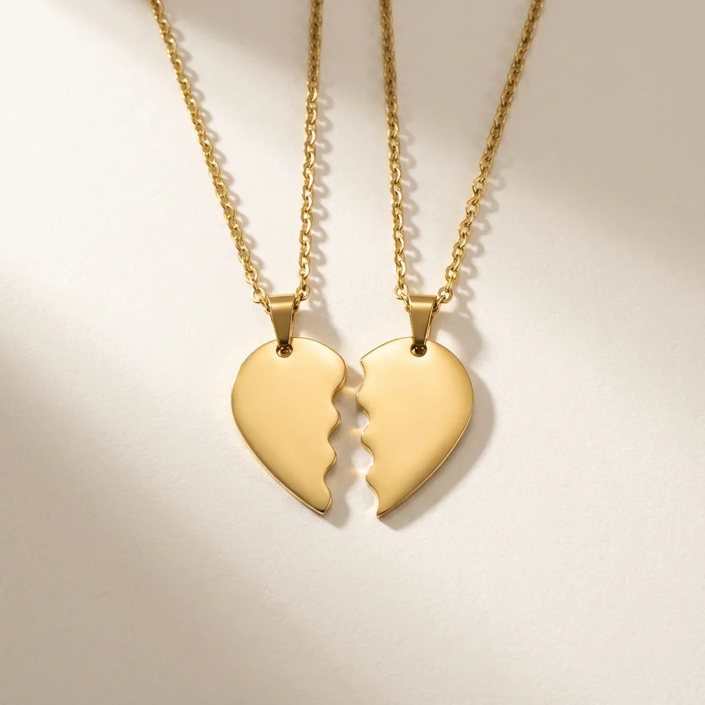 Pendentif cœur séparable