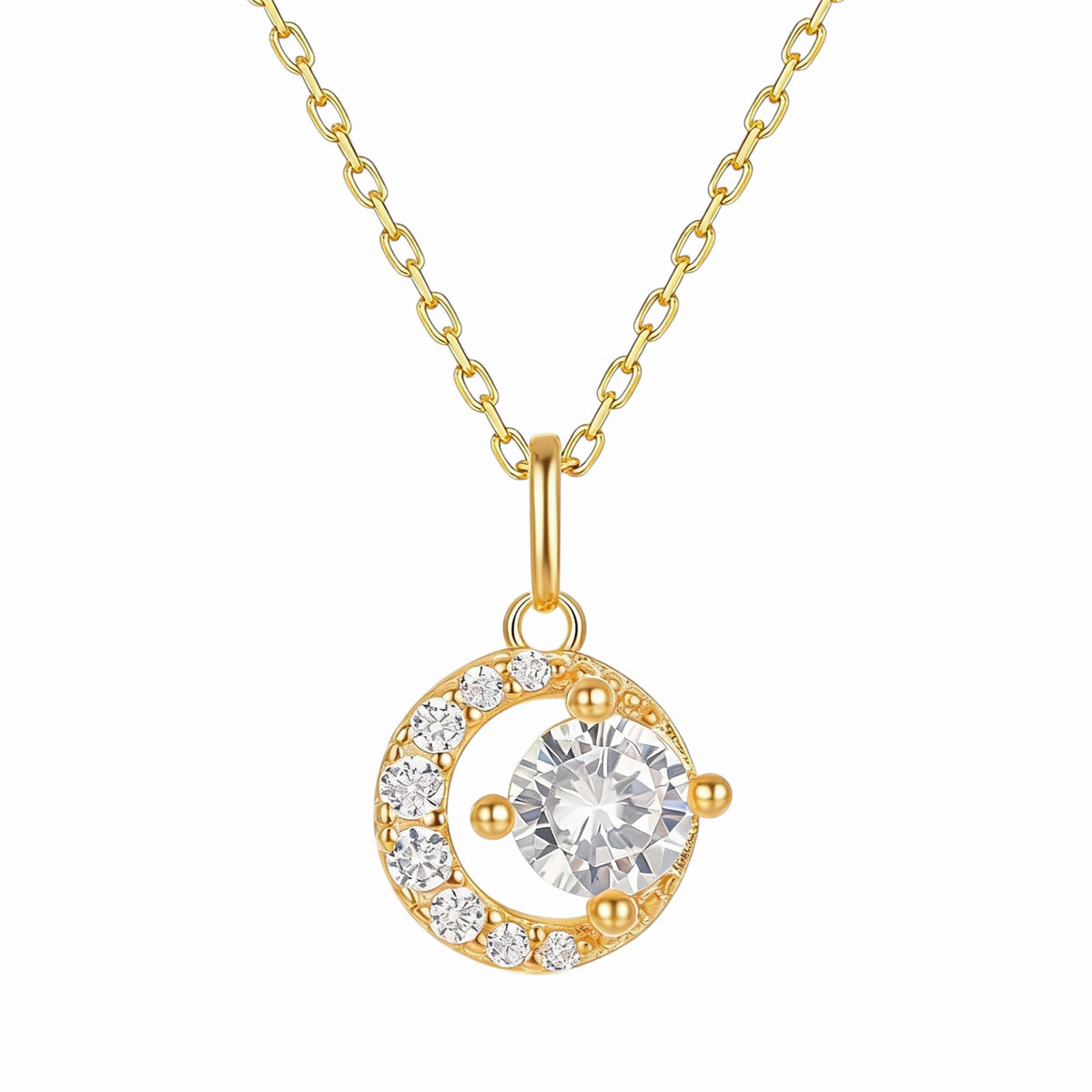 Pendentif croissant de lune