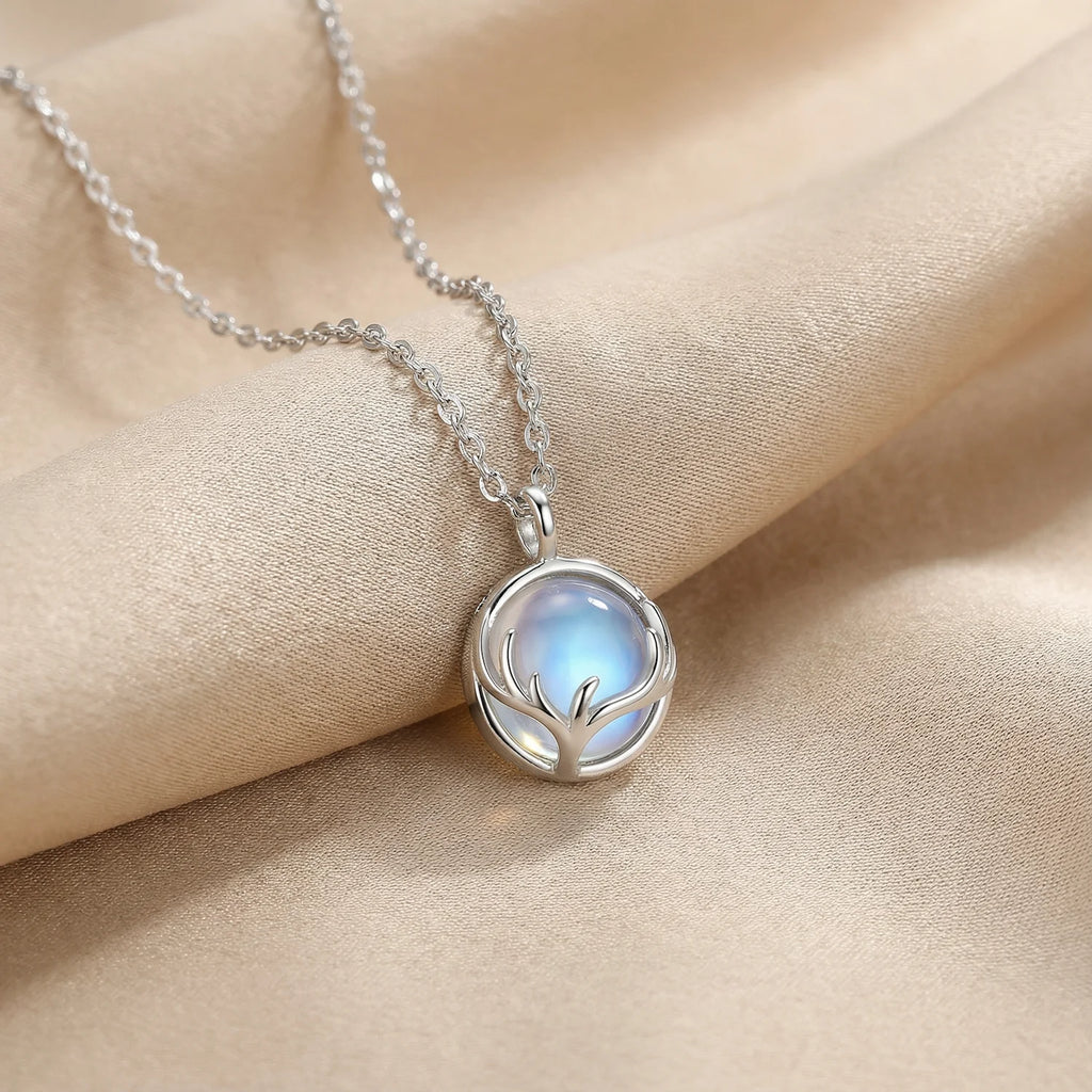 Pendentif pierre de lune