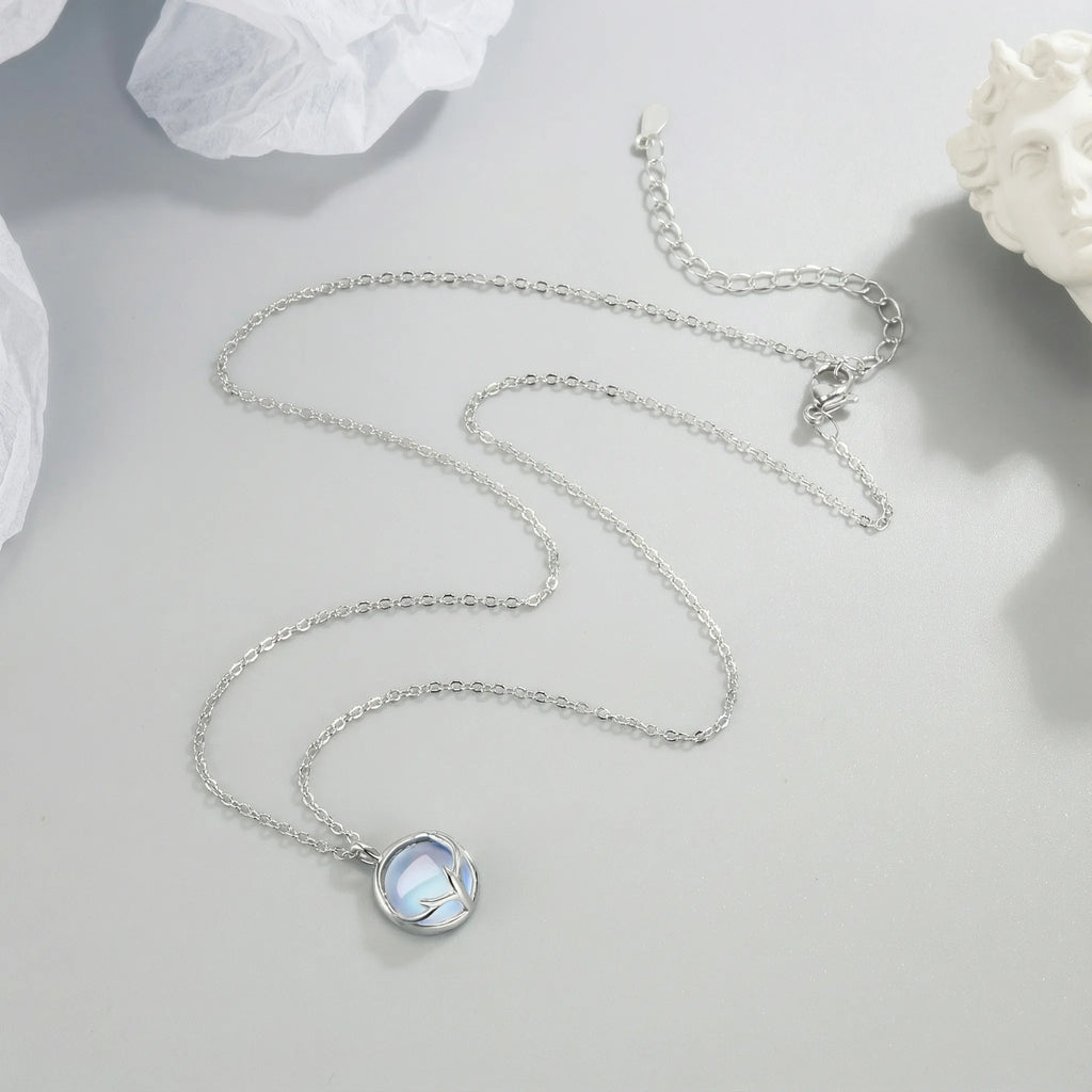 Pendentif pierre de lune