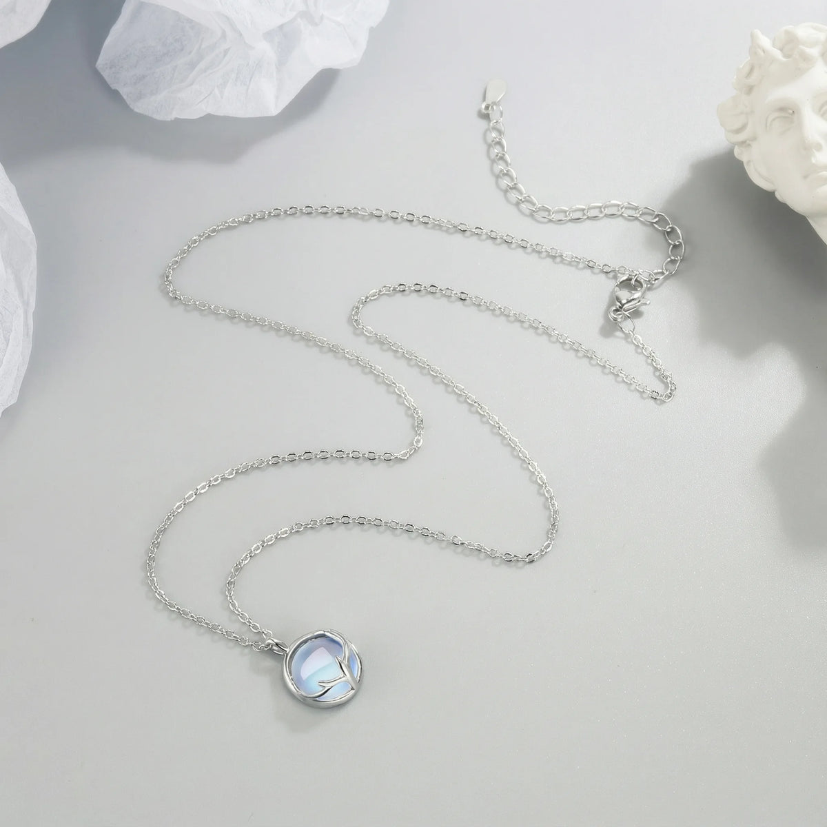 Pendentif pierre de lune