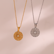 Pendentif soleil compass boussole