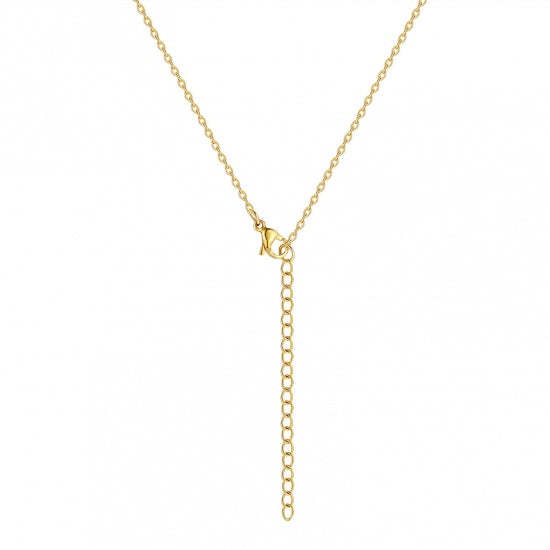 Collier pendentif croix dorée