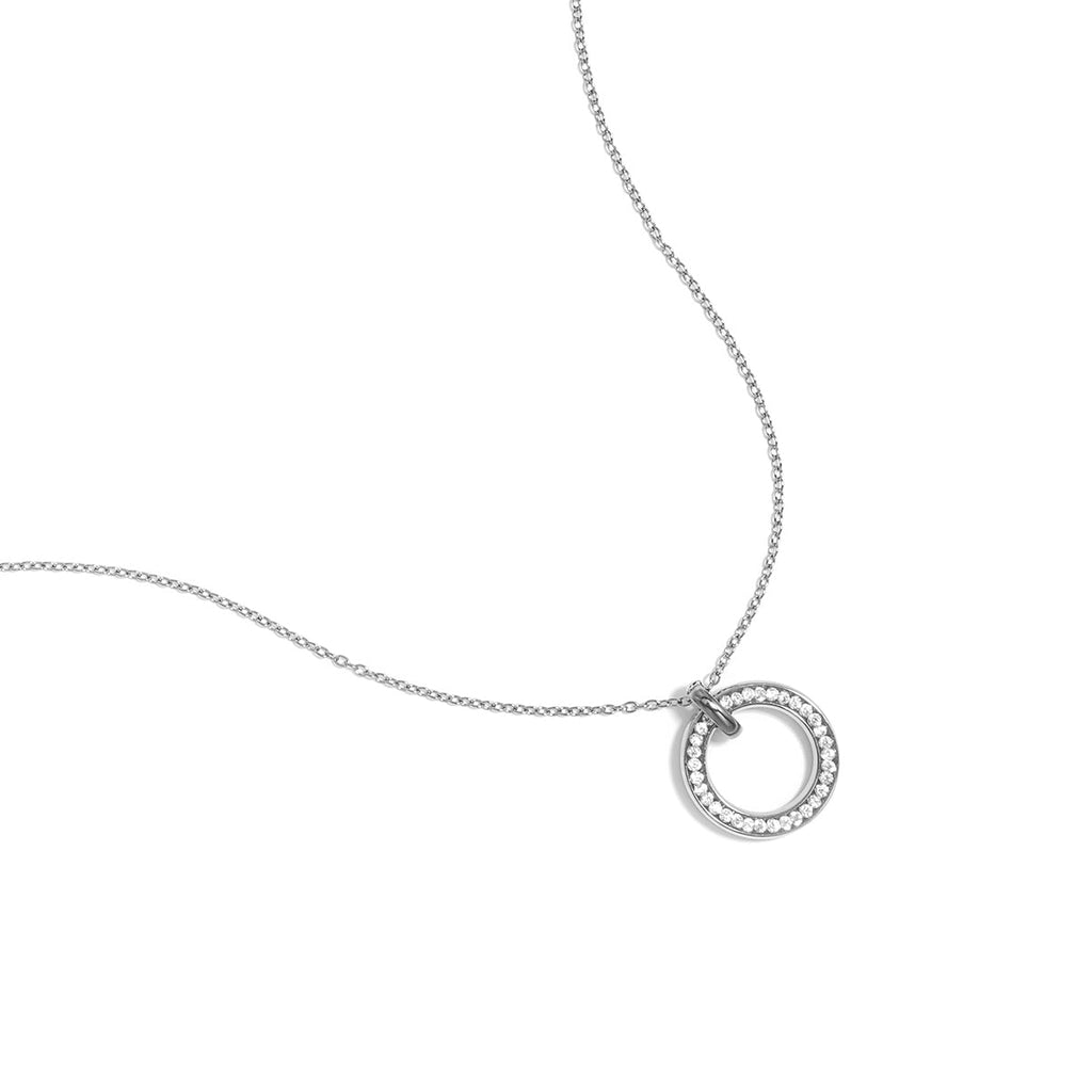 Collier avec cercle incrusté
