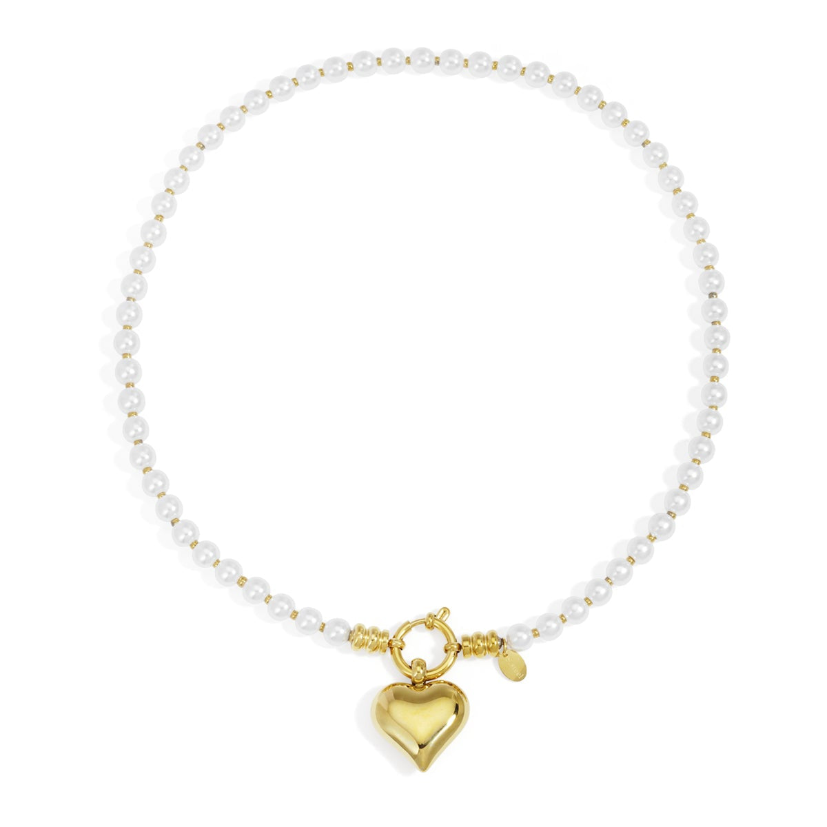 Colliers de perles en forme de cœur, série décontractée, simple et quotidienne, bijoux pour femmes
