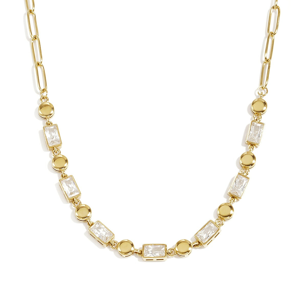Colliers pendentifs en acier inoxydable, forme géométrique, collection simple pour le quotidien, bijoux pour femmes