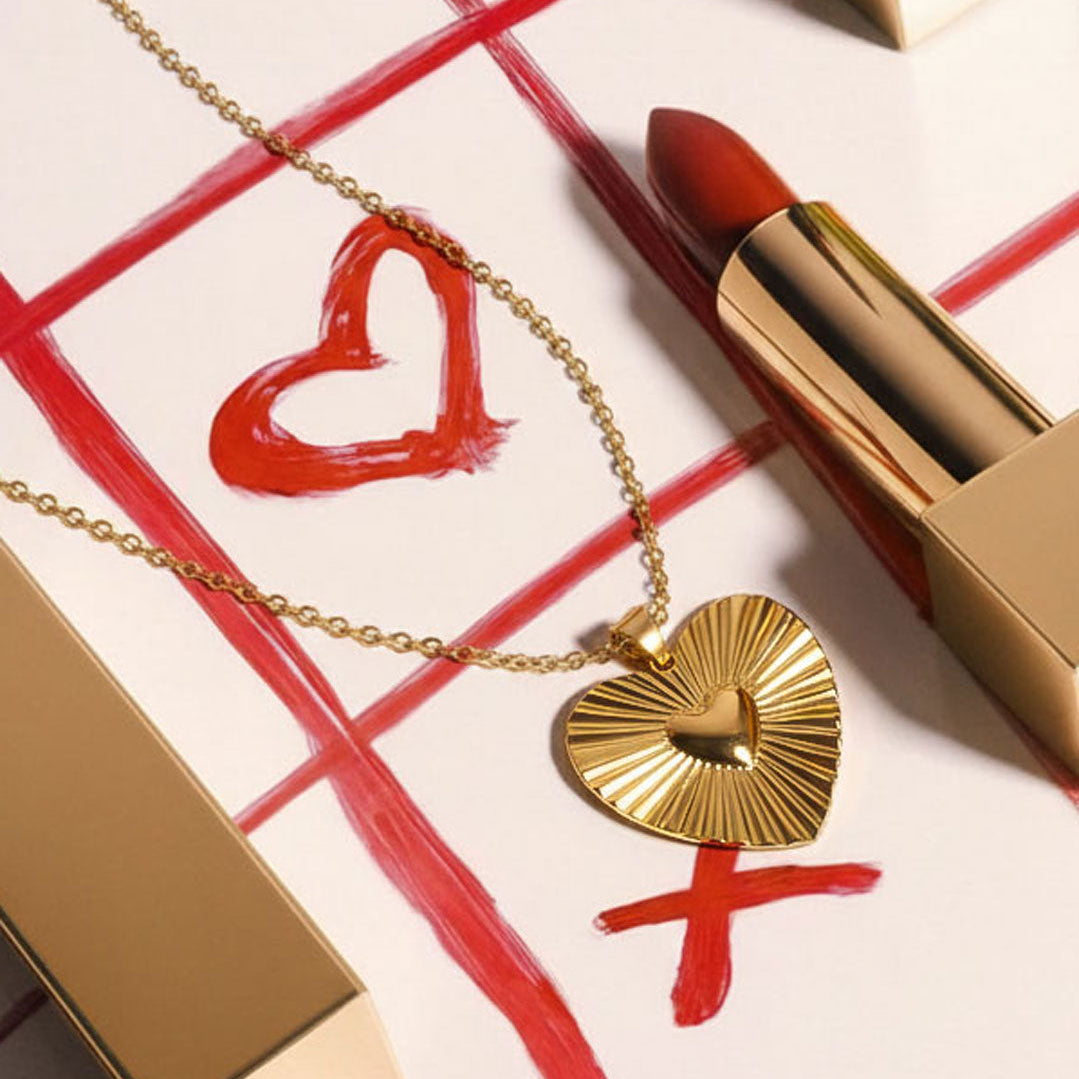 Colliers pendentifs en acier inoxydable, série cœur, décontracté, quotidien, simple, bijoux pour femmes