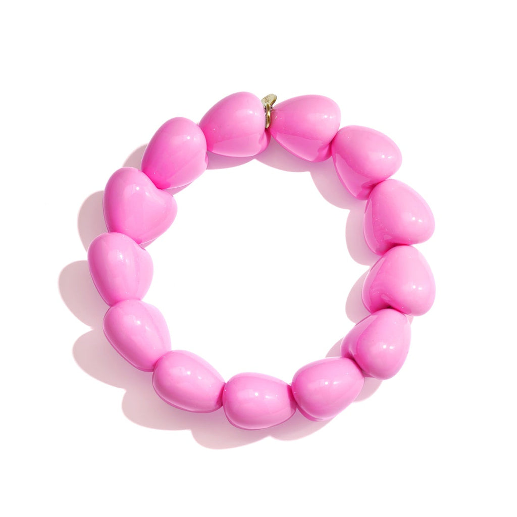 Bracelet petit cœur à 13 perles