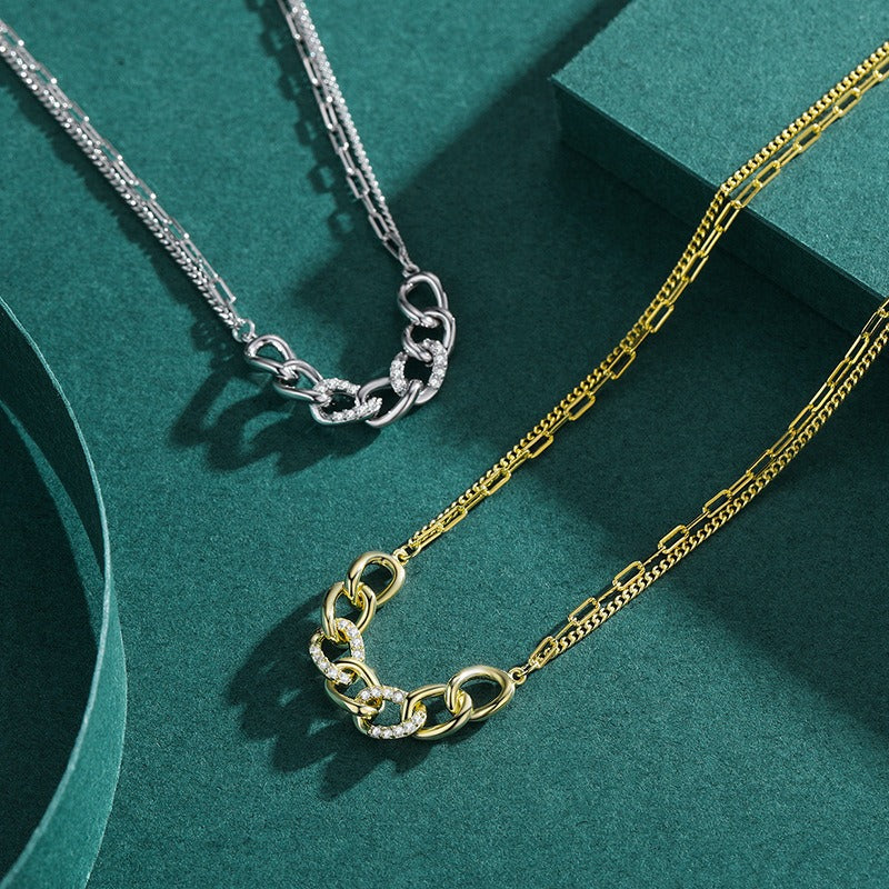 Collier Maille Chaîne en Argent