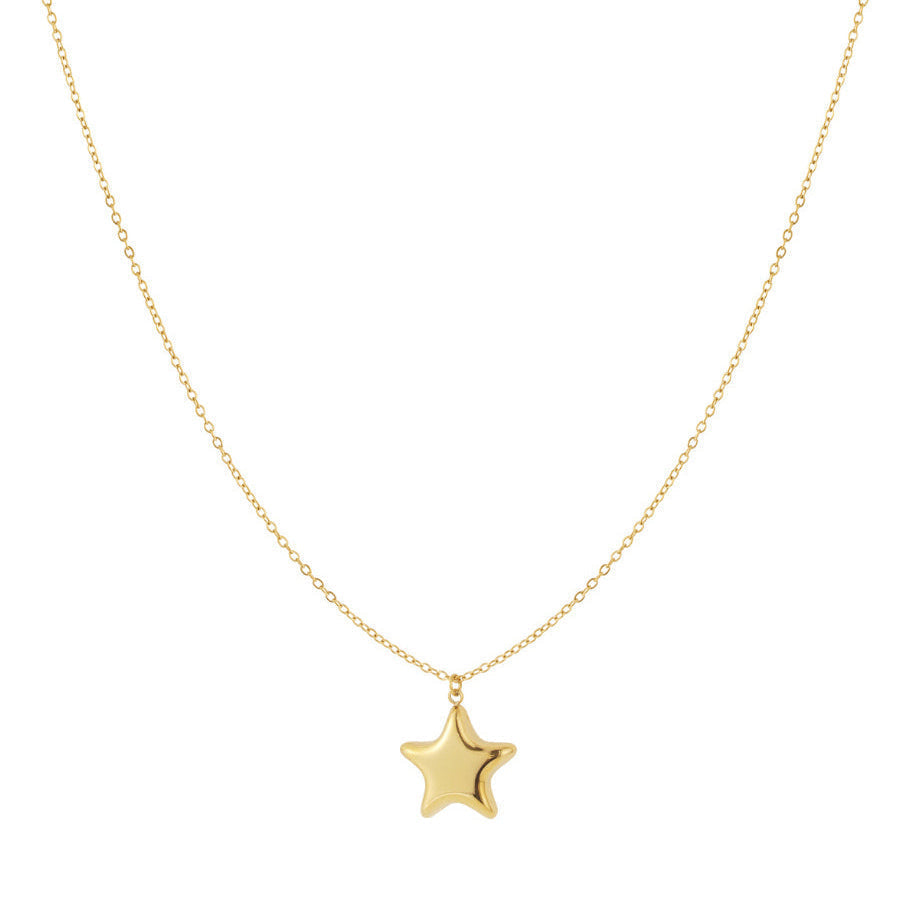 Collier pour femme enceinte avec un joli pendentif étoile