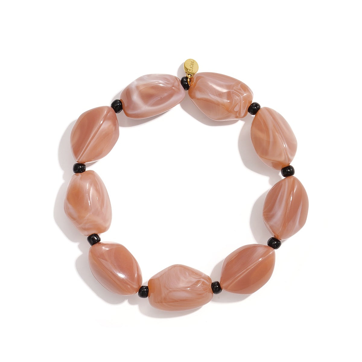 Bracelets en perles acryliques, bijoux simples pour femmes, collection Daily Simple