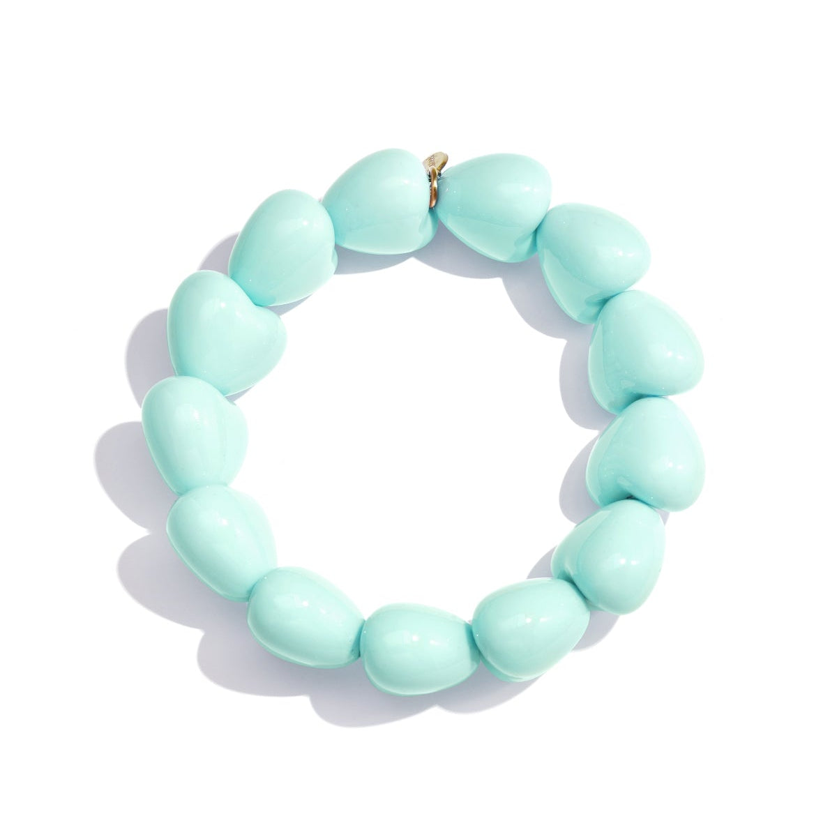 Bracelet petit cœur à 13 perles