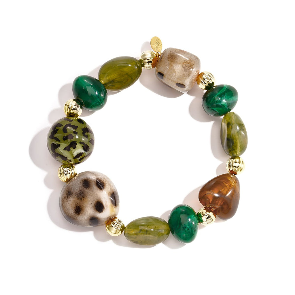 Bracelets en perles acryliques de forme irrégulière, collection Simple Daily Simple, bijoux pour femmes
