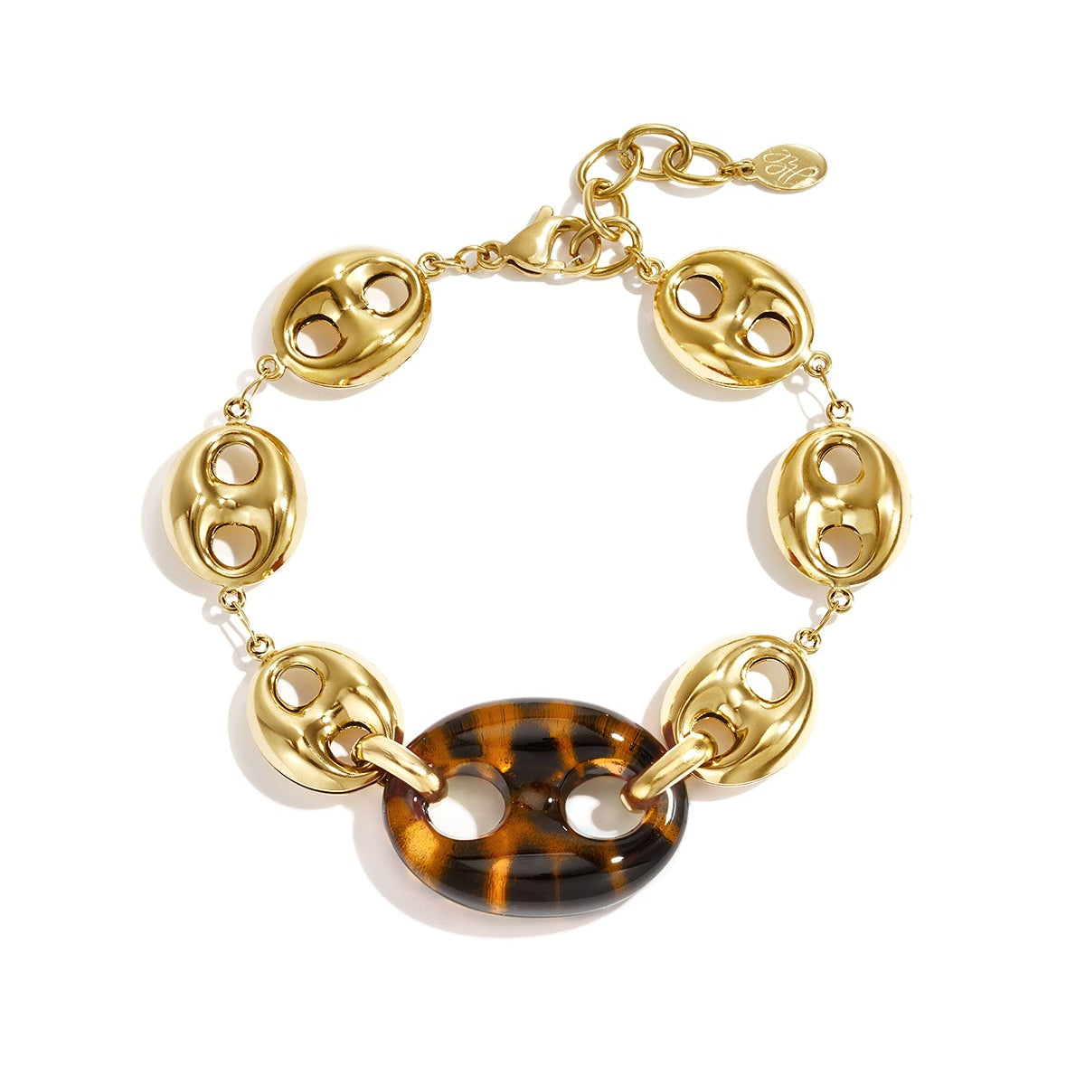 Bracelets à maillons en acier inoxydable, forme géométrique, collection Simple Daily Simple, bijoux pour femmes
