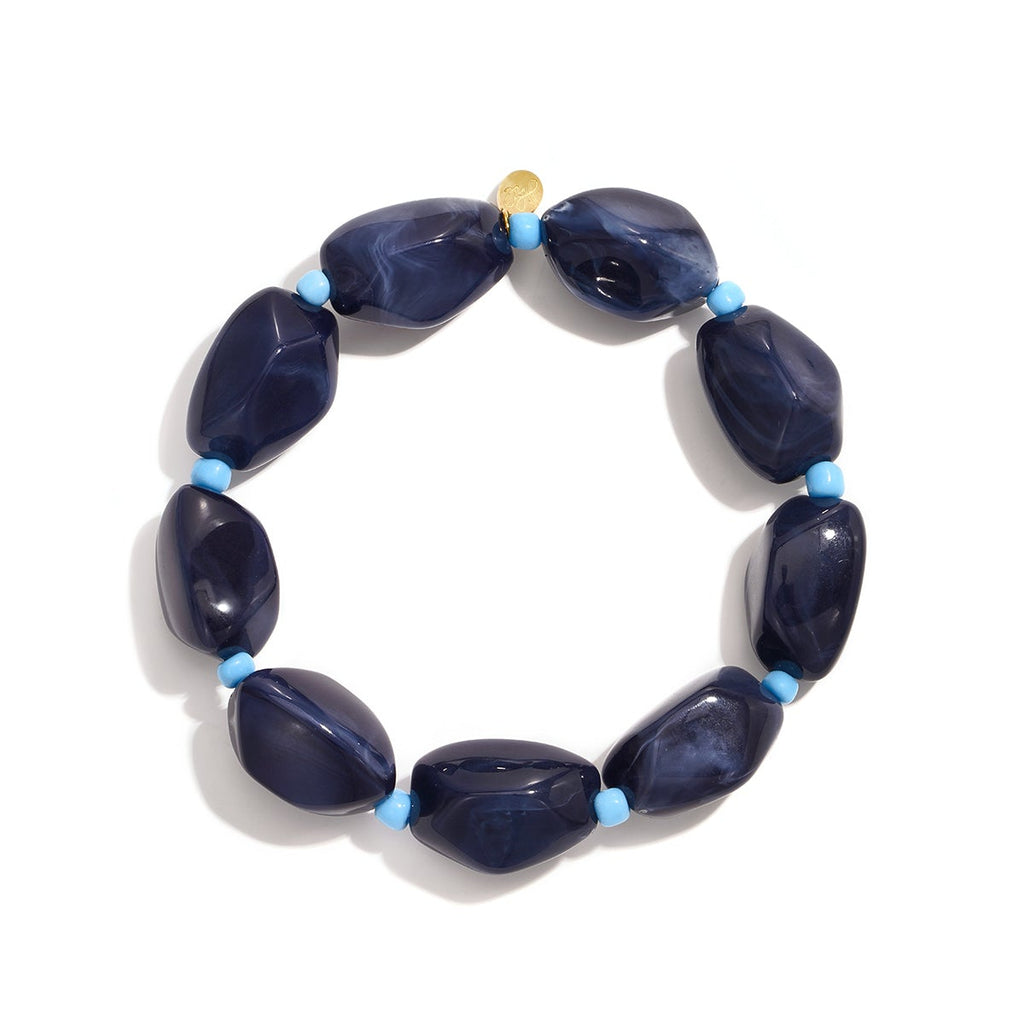 Bracelets en perles acryliques, bijoux simples pour femmes, collection Daily Simple