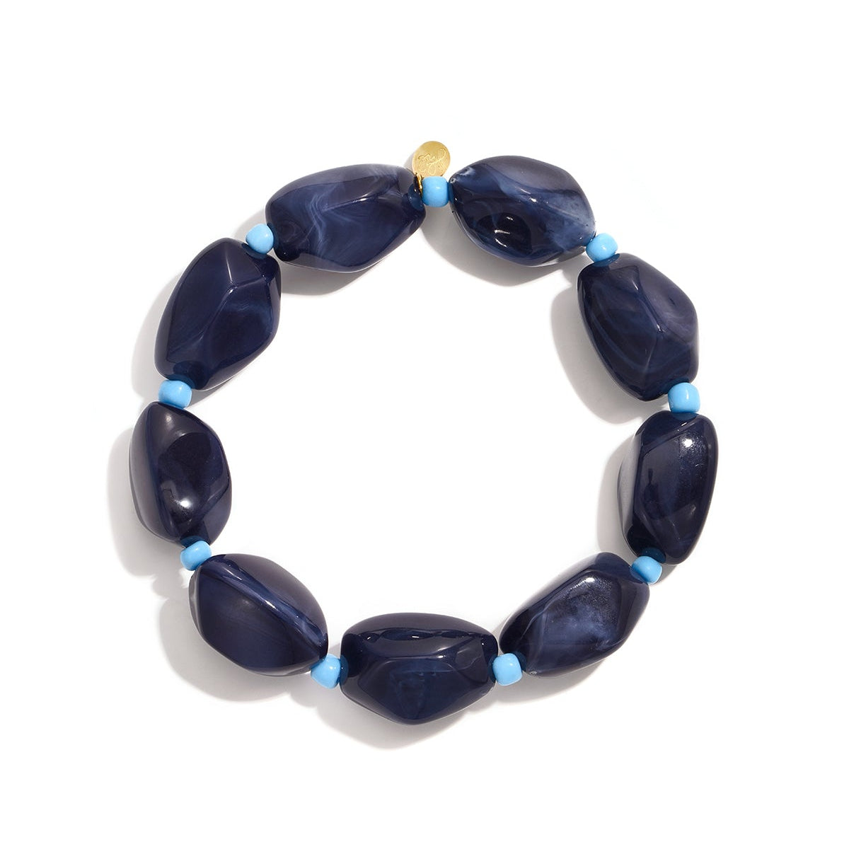 Bracelets en perles acryliques, bijoux simples pour femmes, collection Daily Simple