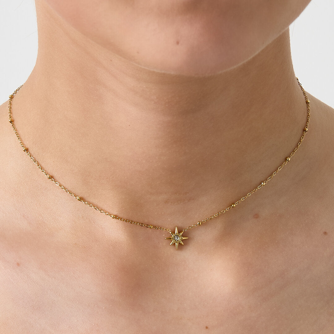 Stylish Sun Pendant Necklace for Everyday Elegance Image